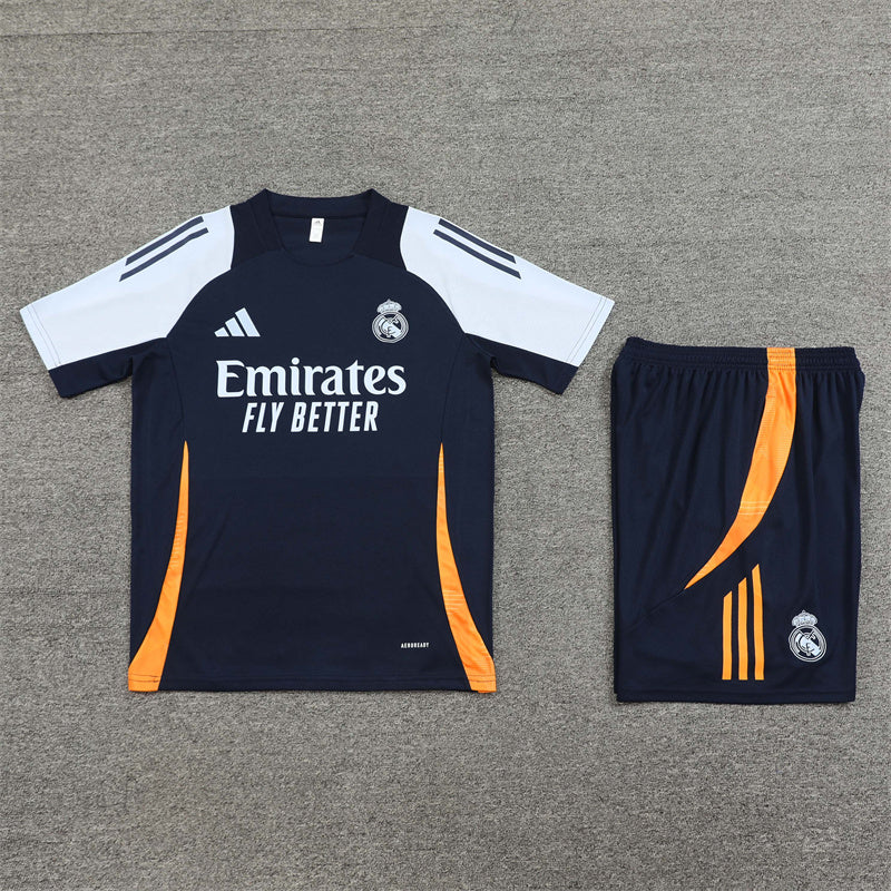 Real Madrid Trainingskit 'Blauw-Oranje' 25/26 - KINDEREN