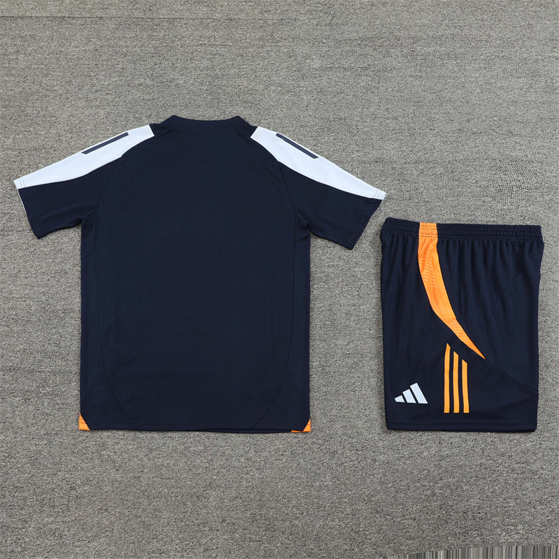 Real Madrid Trainingskit 'Blauw-Oranje' 25/26 - KINDEREN