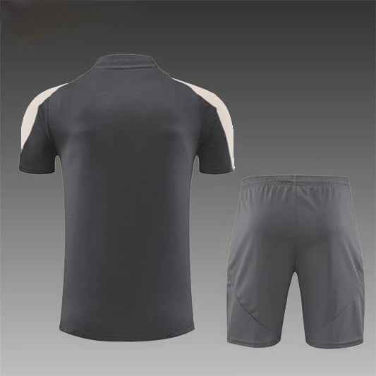 Real Madrid Trainingskit 'Grijs-Beige' 25/26 - KINDEREN