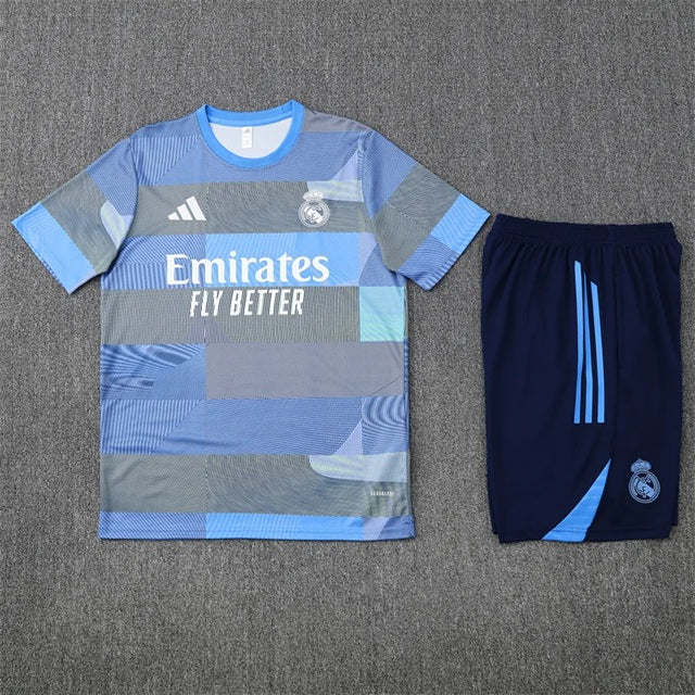 Real Madrid Trainingskit 'Blauw-Grijs' 25/26 - KINDEREN