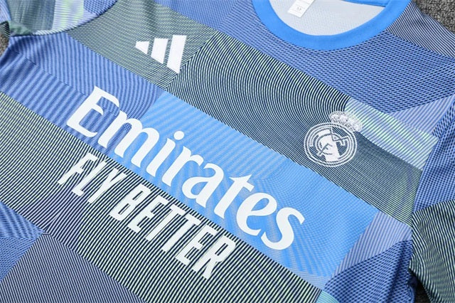 Real Madrid Trainingskit 'Blauw-Grijs' 25/26 - KINDEREN