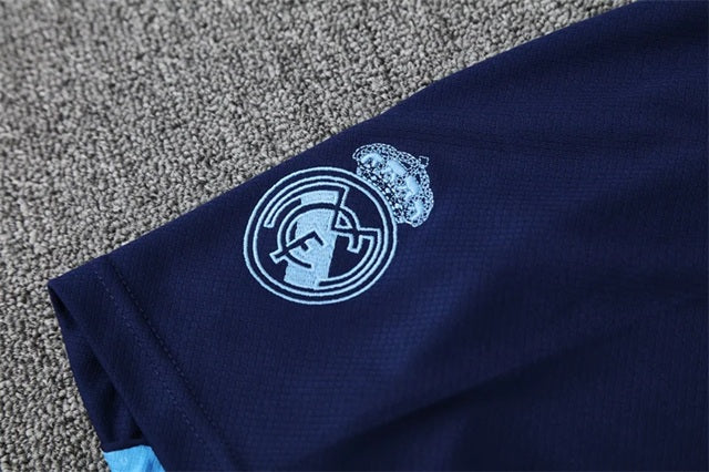 Real Madrid Trainingskit 'Blauw-Grijs' 25/26 - KINDEREN