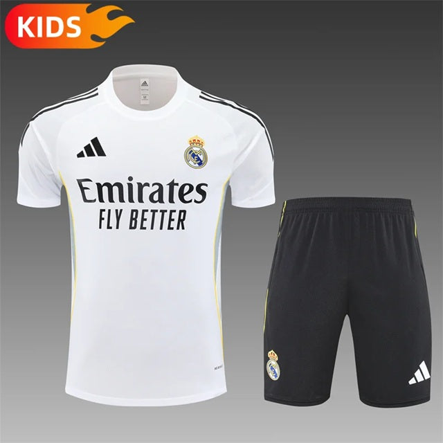 Real Madrid Trainingskit 'Wit' 25/26 - KINDEREN