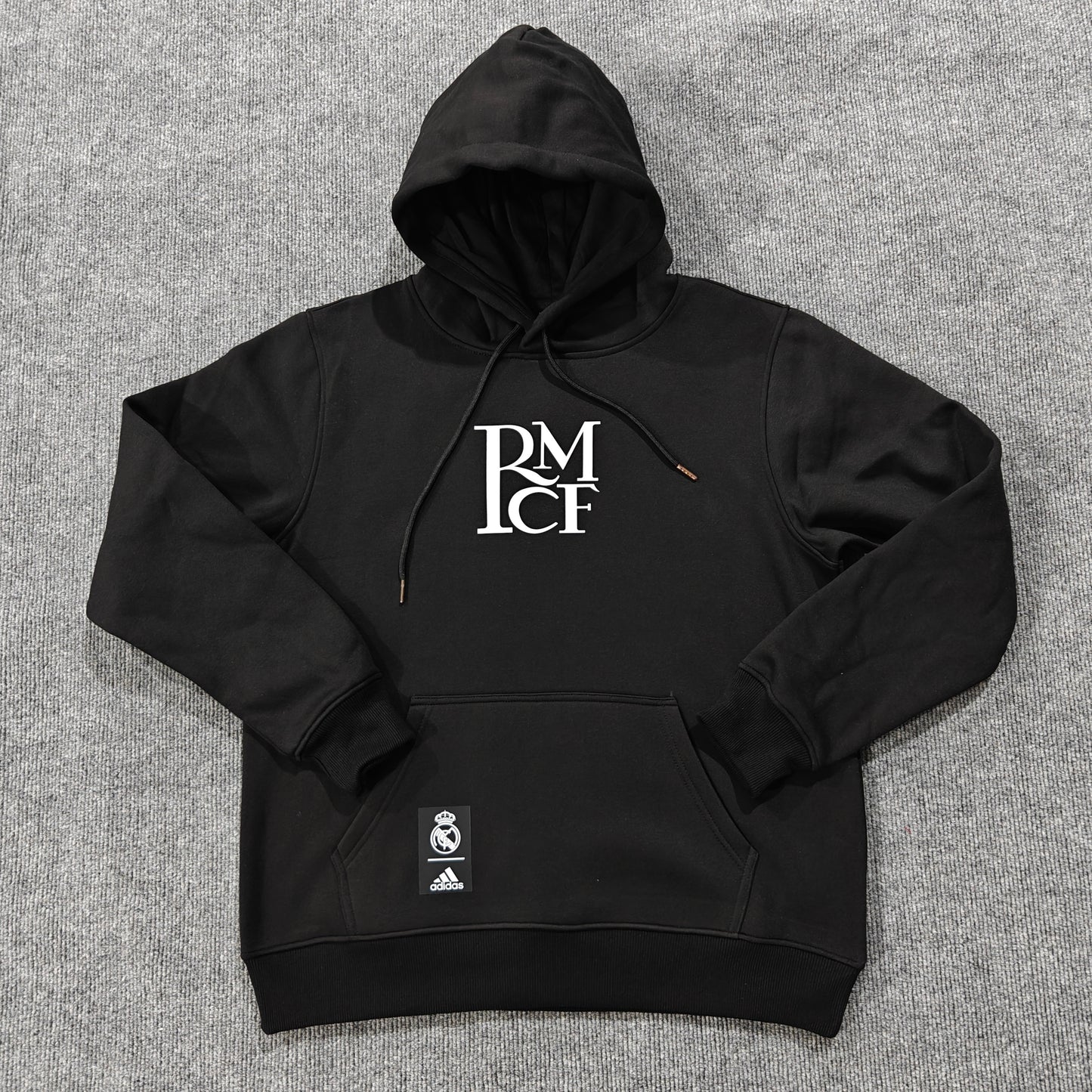 Real Madrid Premium Fleece Hoodie 'Model 2' - VOLWASSENEN