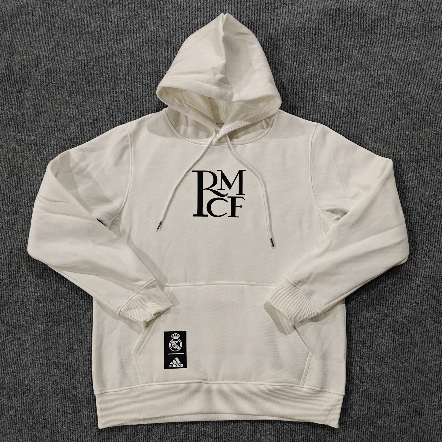 Real Madrid Premium Fleece Hoodie 'Model 2' - VOLWASSENEN