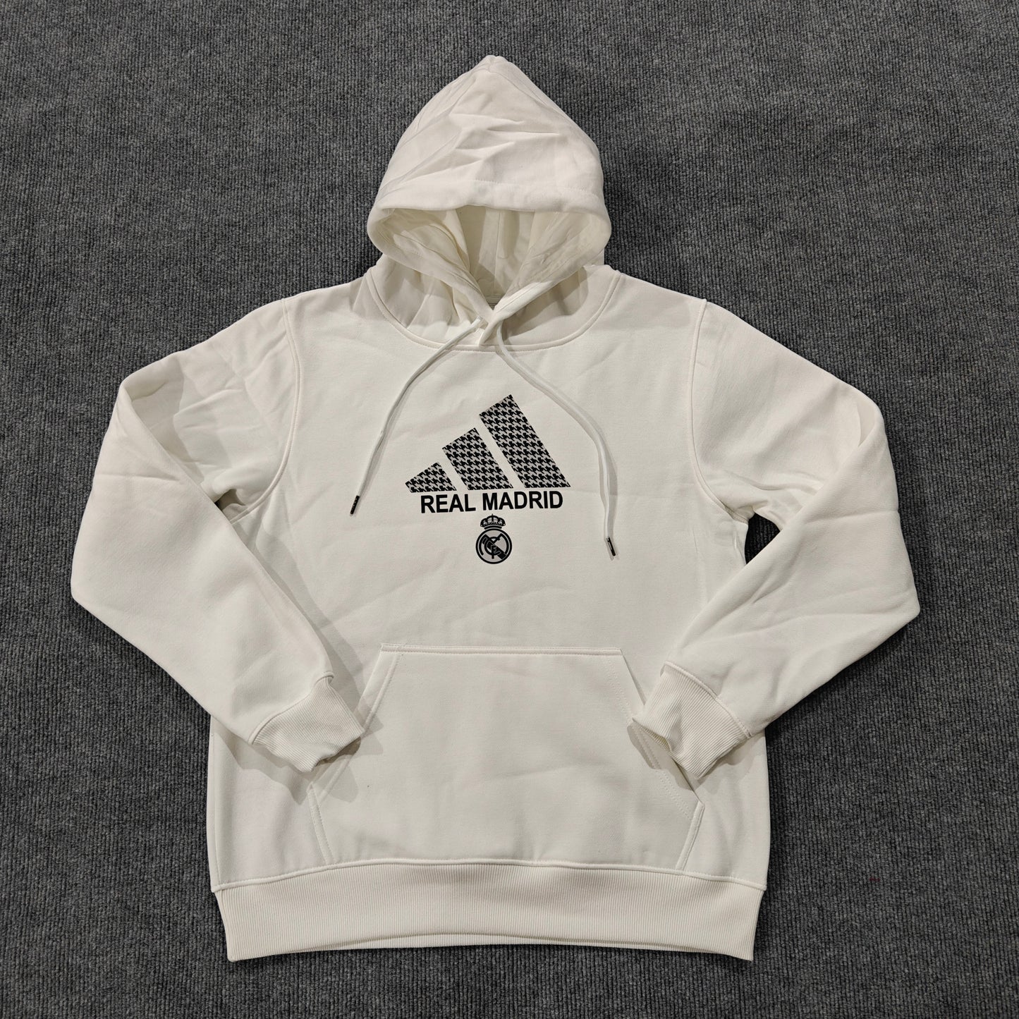 Real Madrid Premium Fleece Hoodie 'Model 3' - VOLWASSENEN