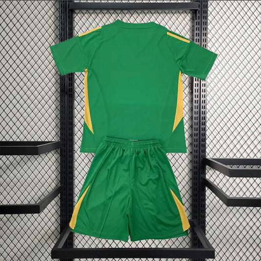 Real Madrid Keeper Voetbalkit 'Groen' 24/25 - KINDEREN