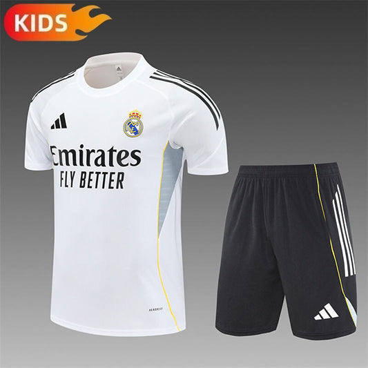 Real Madrid Trainingskit 'Wit' 25/26 - KINDEREN