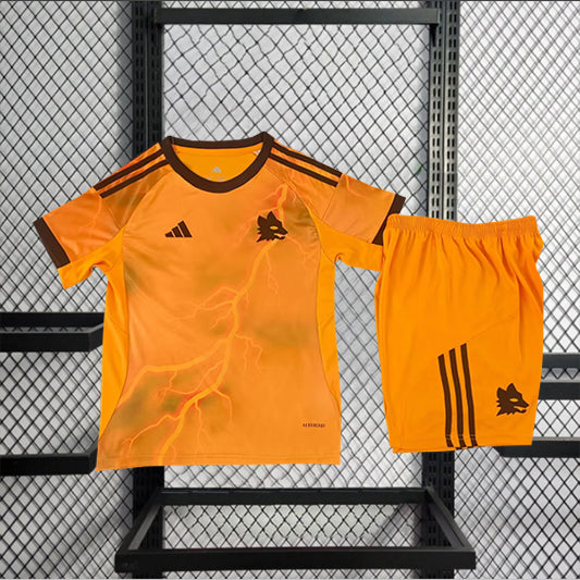 AS Roma 'Uit' Voetbalkit 25/26 - KINDEREN