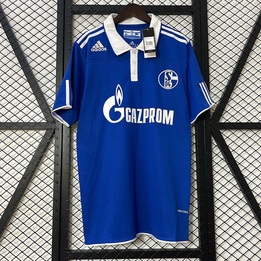 Schalke 04 Retro 'Thuis' Voetbalshirt 10/11 - VOLWASSENEN