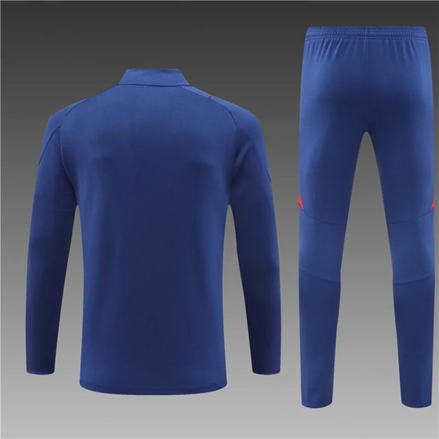 Spanje Half-Pull Trainingspak 'Blauw' 2015 - VOLWASSENEN