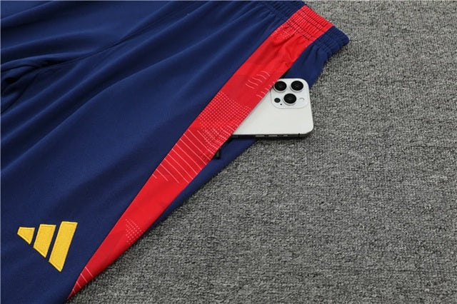 Spanje Half-Pull Trainingspak 'Blauw' 2015 - VOLWASSENEN