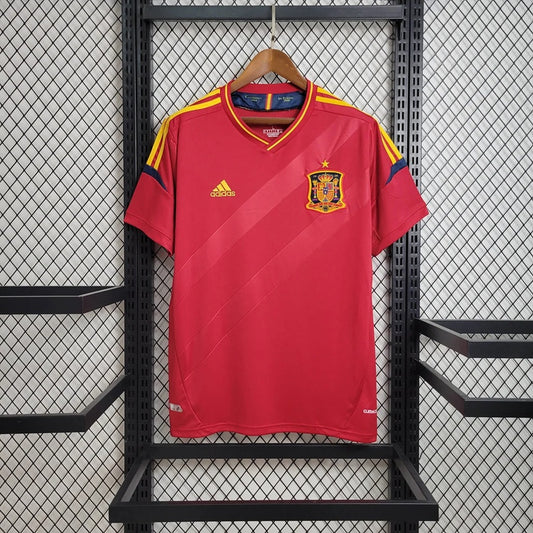 Spanje Retro 'Thuis' Voetbalshirt 2012 - VOLWASSENEN