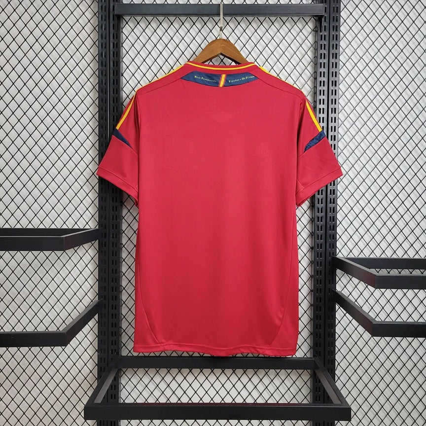 Spanje Retro 'Thuis' Voetbalshirt 2012 - VOLWASSENEN