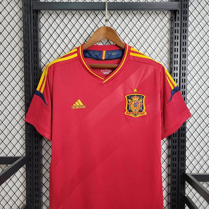 Spanje Retro 'Thuis' Voetbalshirt 2012 - VOLWASSENEN