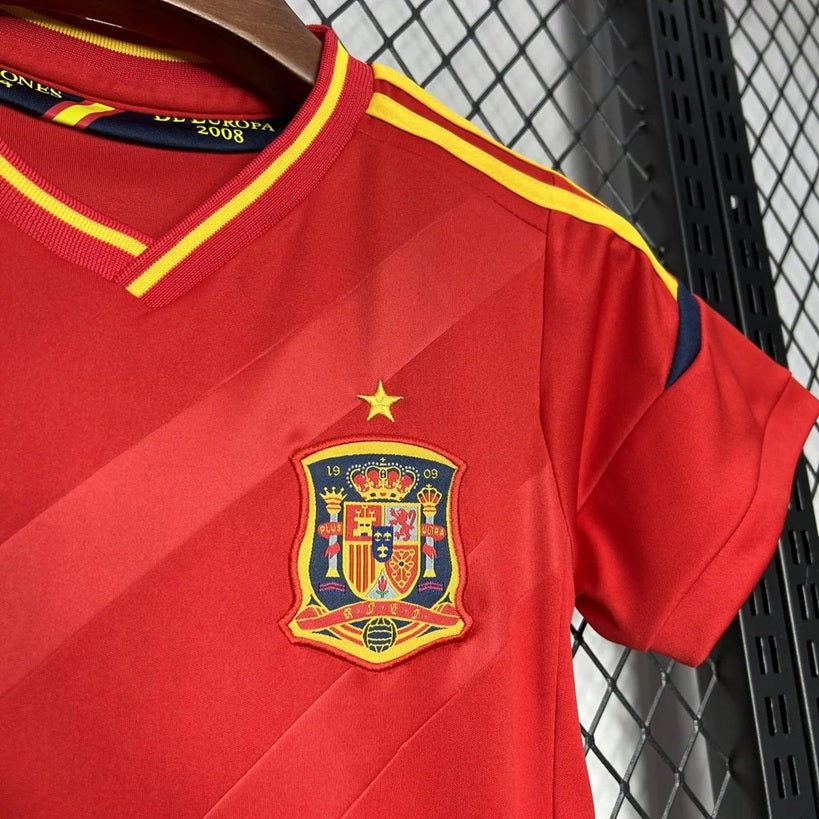 Spanje Retro 'Thuis' Voetbalkit 2012 - KINDEREN
