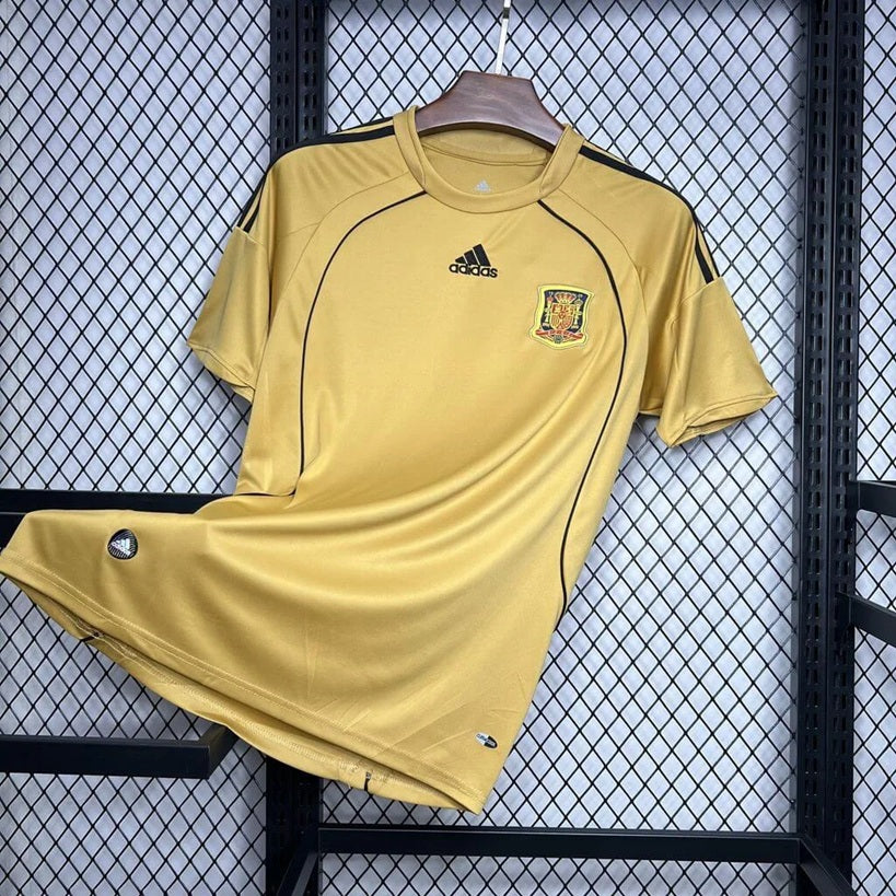 Spanje Retro 'Uit' Voetbalshirt 2008 - VOLWASSENEN