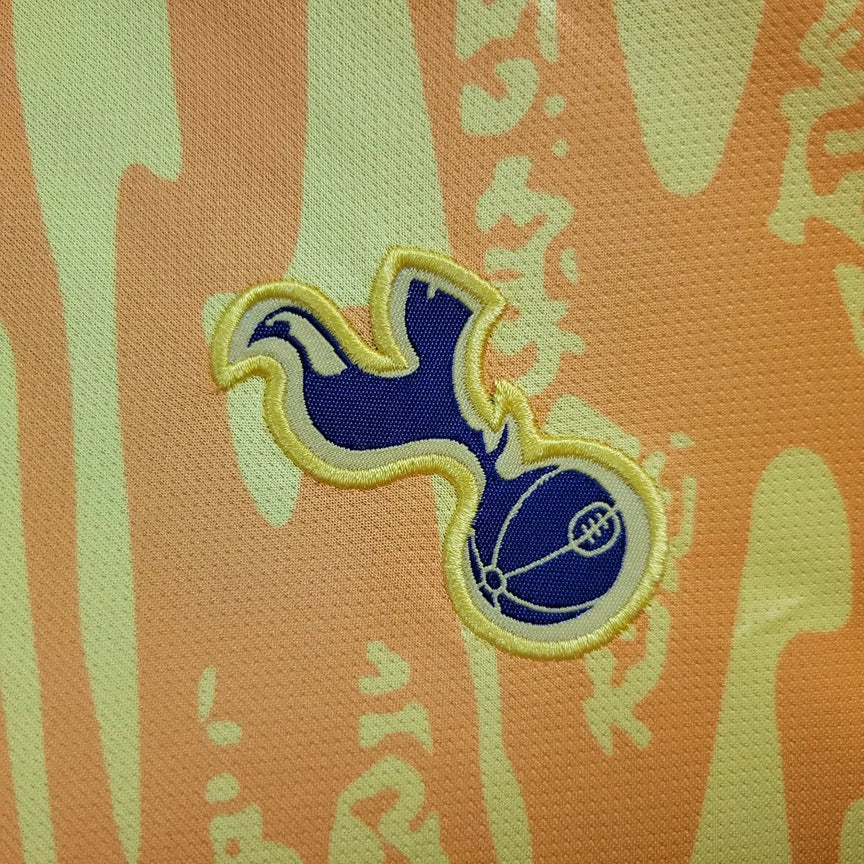 Tottenham Keeper Voetbalkit 'Geel' 24/25 - KINDEREN