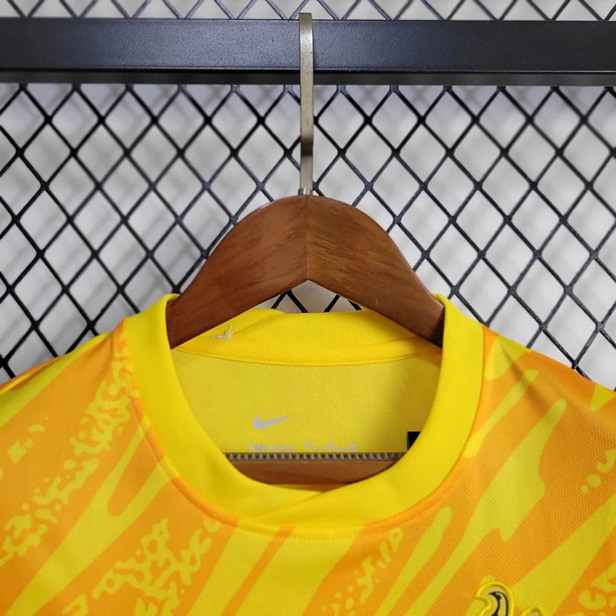 Tottenham Keeper Voetbalkit 'Geel' 24/25 - KINDEREN