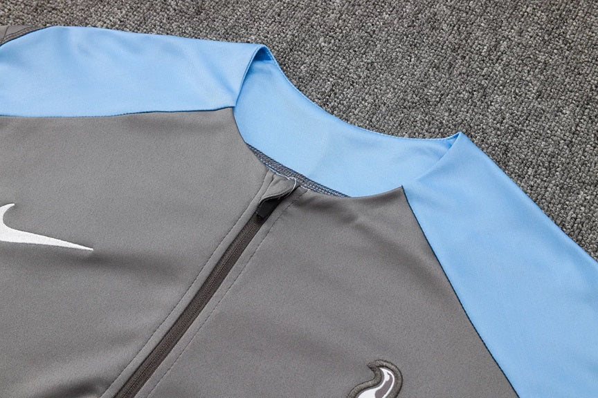 Tottenham Half-Pull Trainingspak 'Grijs' - KINDEREN