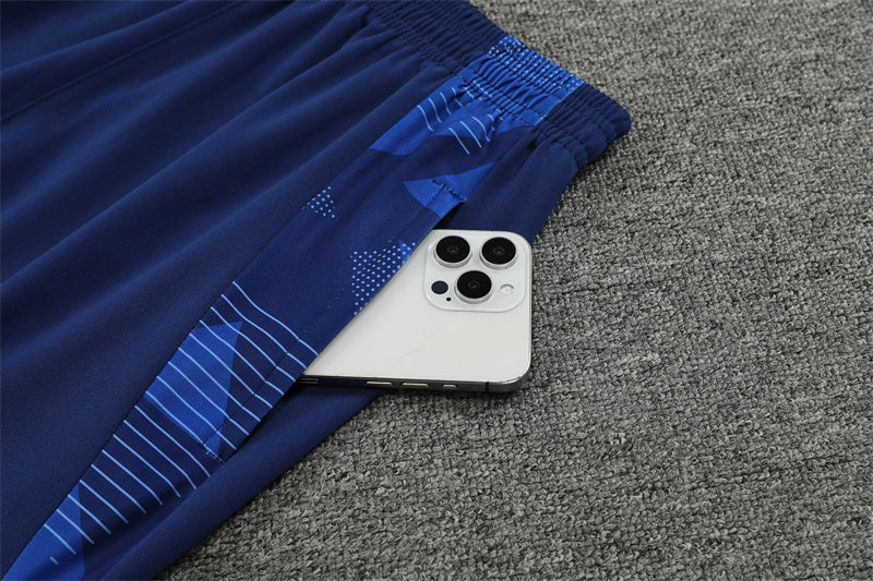 Italie Half-Pull Trainingspak 'Blauw' 25/26 - KINDEREN