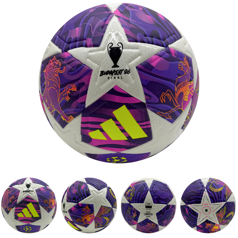 Champions League Finale Budapest 2026 PRO Wedstrijdbal 'Pink'