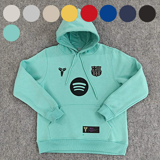 Barcelona Premium Fleece Hoodie 'Model 2' - VOLWASSENEN