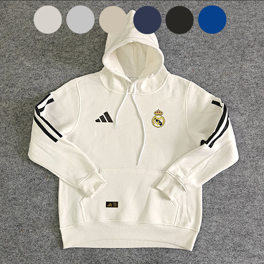 Real Madrid Premium Fleece Hoodie 'Model 1' - VOLWASSENEN