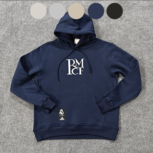 Real Madrid Premium Fleece Hoodie 'Model 2' - VOLWASSENEN