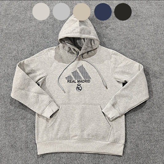 Real Madrid Premium Fleece Hoodie 'Model 3' - VOLWASSENEN