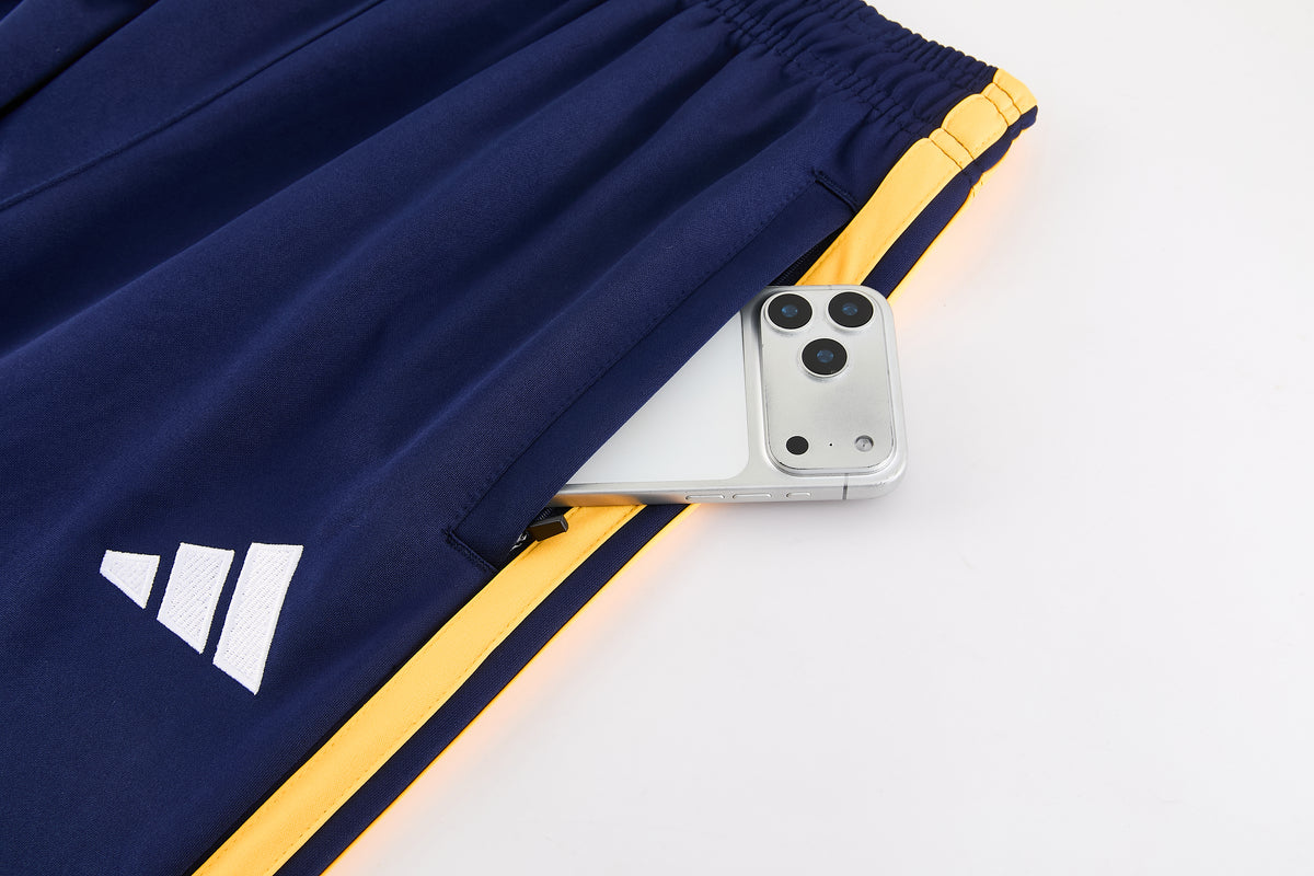 Real Madrid Full-Zip Trainingspak 26/27 'Marineblauw' - VOLWASSENEN