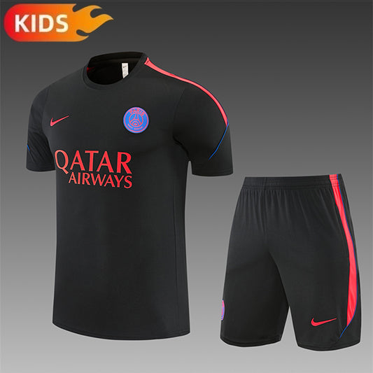 Paris Saint Germain Trainingskit 'Zwart' 26/27 - KINDEREN