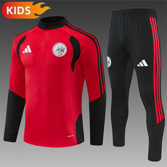 Ajax Half-Pull Trainingspak 'Rood' 26/27 - KINDEREN