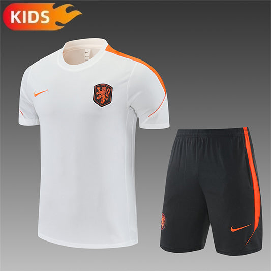 Nederland Trainingskit 'Wit' 26/27 - KINDEREN