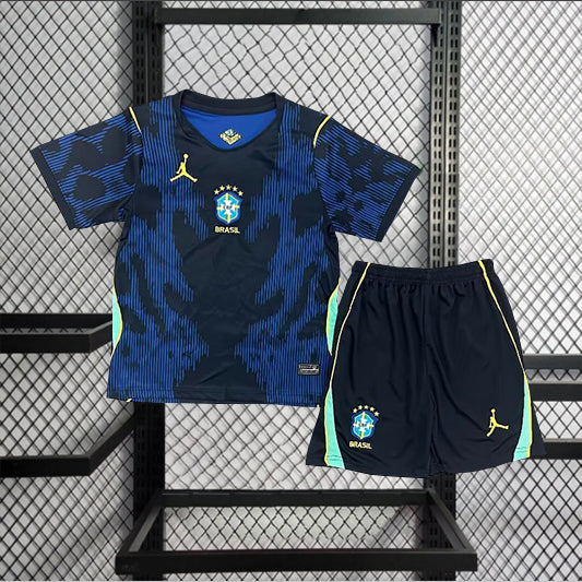Brazilie 'Uit' Voetbalkit WK 2026 - KINDEREN