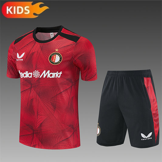 Feyenoord Trainingskit 'Rood' 26/27 - KINDEREN