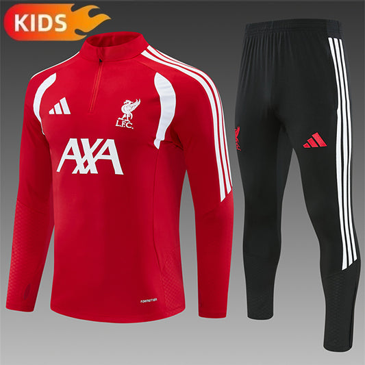 Liverpool Half-Pull Trainingspak 'Rood' 26/27 - KINDEREN