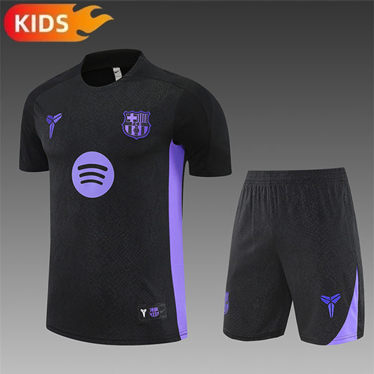 Barcelona Trainingskit 'Zwart-Paars' 26/27 - KINDEREN