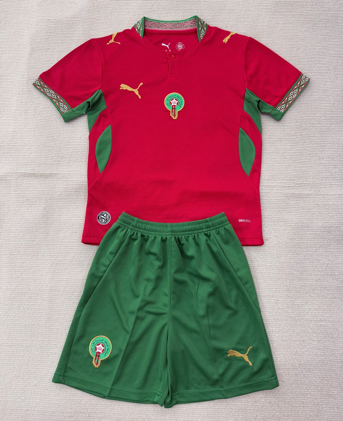 Marocco 'Thuis' Voetbalkit WK 2026 - KINDEREN