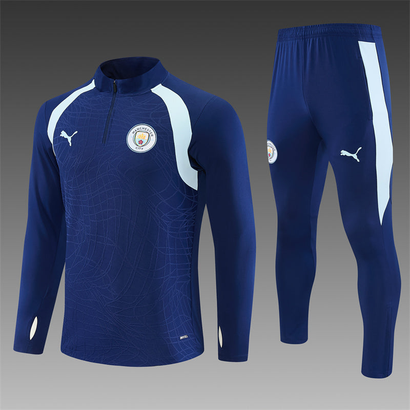 Manchester City Half-Pull Trainingspak 'Blauw' 26/27 - VOLWASSENEN
