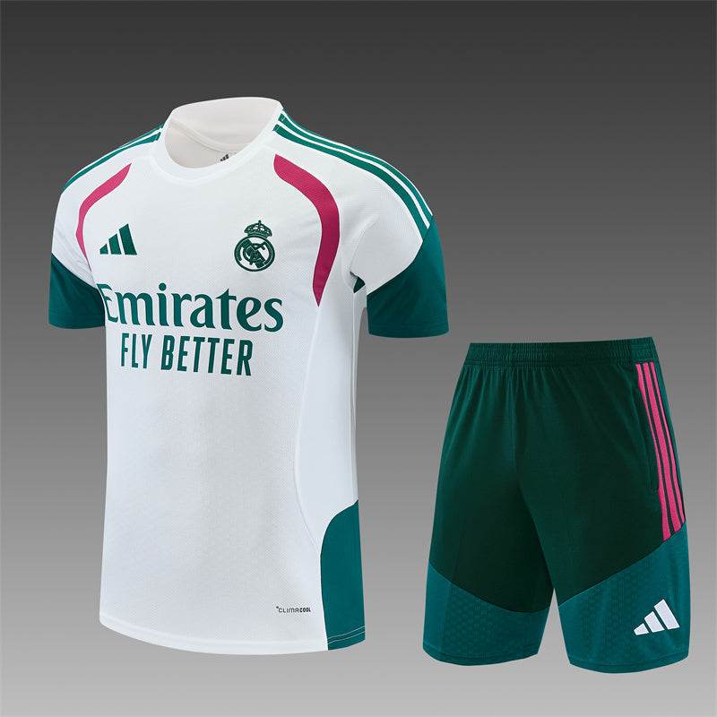 Real Madrid Trainingskit 'Wit-Groen' 26/27 - VOLWASSENEN