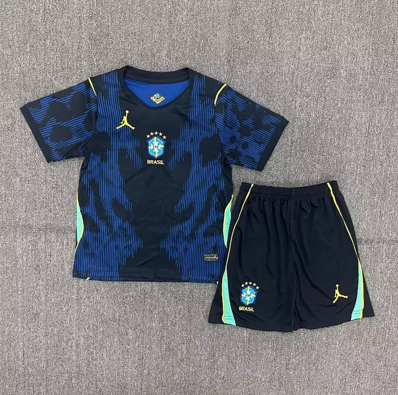 Brazilie 'Uit' Voetbalkit WK 2026 - KINDEREN