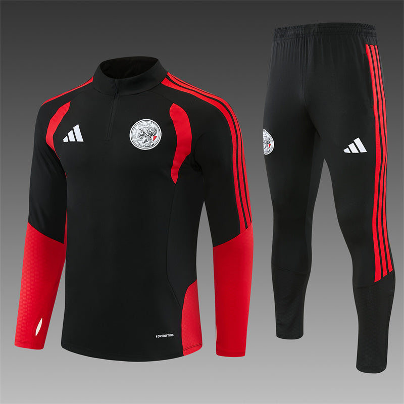 Ajax Half-Pull Trainingspak 'Zwart' 26/27 - VOLWASSENEN