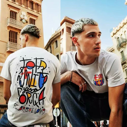 Barcelona 'Forca' Casual T-shirt 2026 - VOLWASSENEN