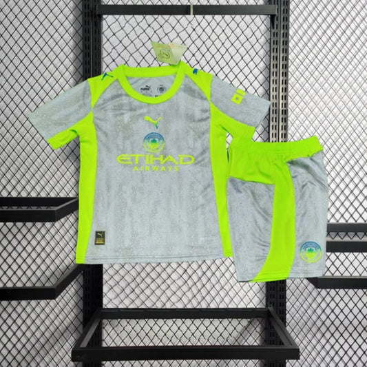 Manchester City 3e Voetbalkit 25/26 - KINDEREN