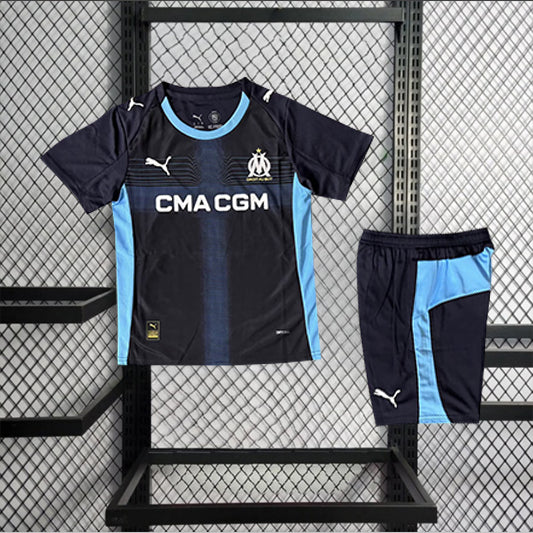 Olympique Marseille 'Uit' Voetbalkit 25/26 - KINDEREN