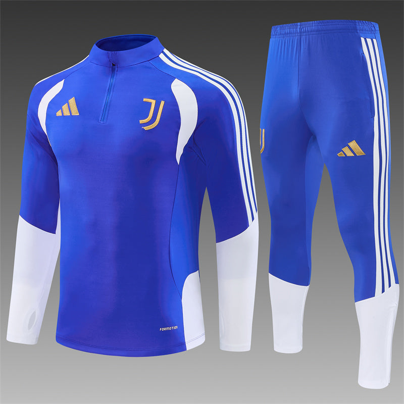 Juventus Half-Pull Trainingspak 'Blauw-Wit' 26/27 - VOLWASSENEN