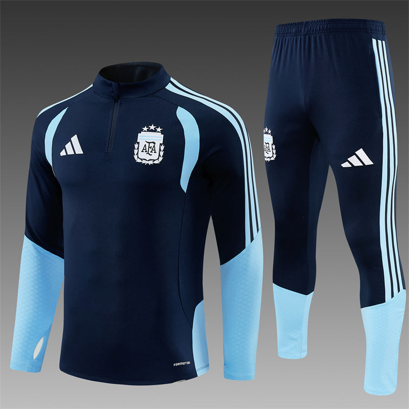 Argentie Half-Pull Trainingspak 'Blauw' 26/27 - KINDEREN
