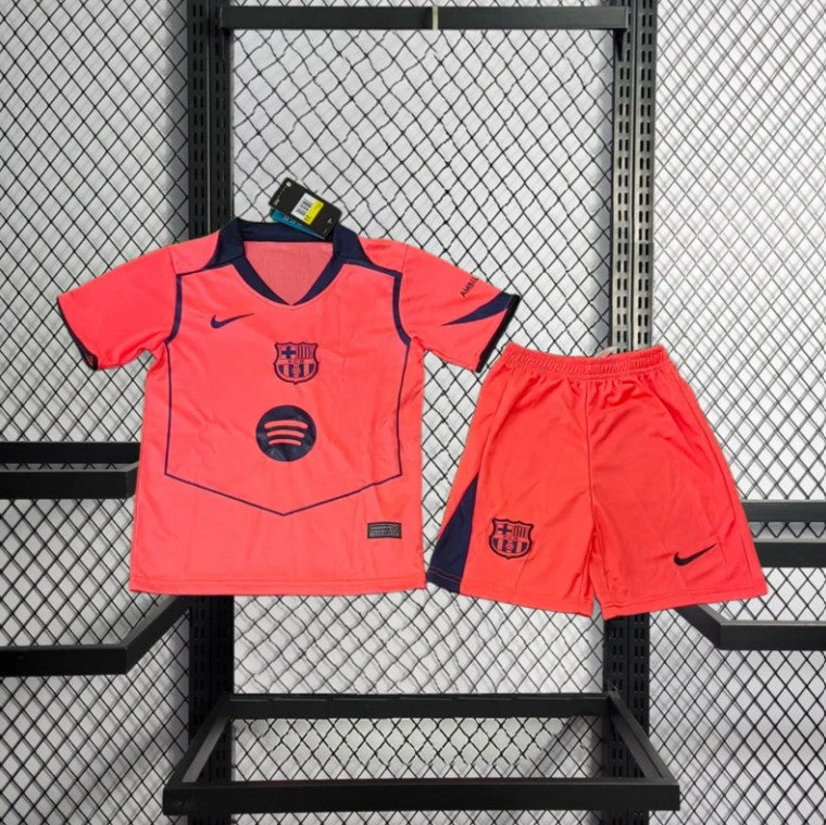 Barcelona 3e Voetbalkit 25/26 - KINDEREN