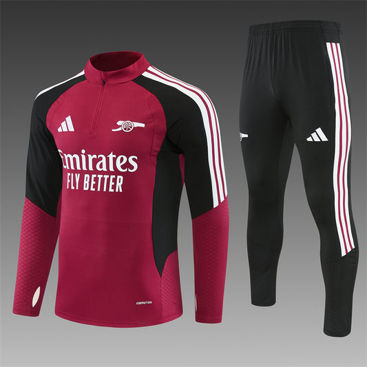 Arsenal Half-Pull Trainingspak 'Rordaux-Zwart' 26/27 - VOLWASSENEN